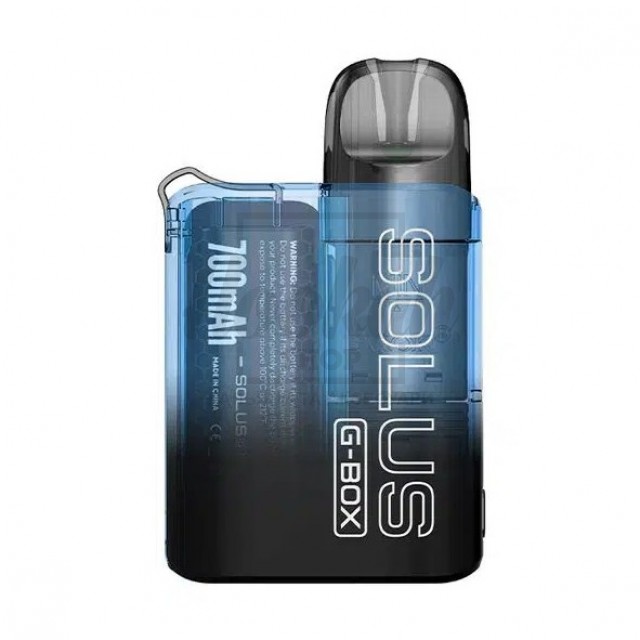 Багаторазова Pod-система Smok Solus G-BOX KIT Transparent Blue Багаторазова Pod-система Smok Solus G-BOX KIT Transparent Blue
