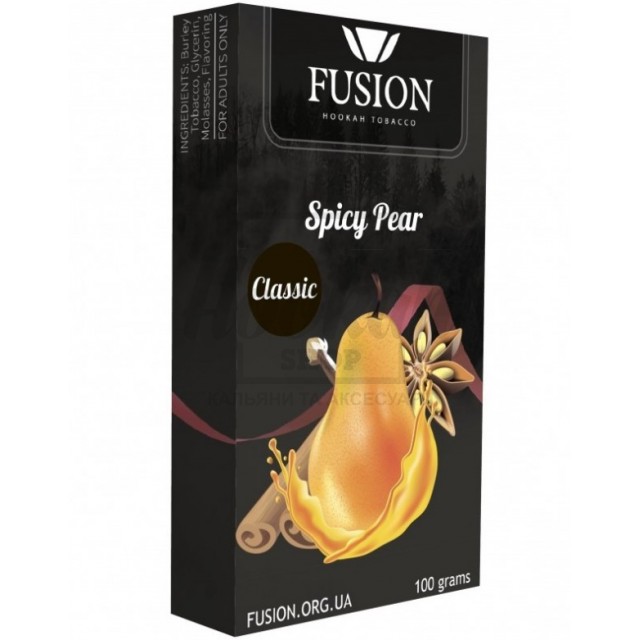 Тютюн Fusion Classic Spicy Pear (Пряна Груша) 100 гр Тютюн Fusion Classic Spicy Pear (Пряна Груша) 100 гр