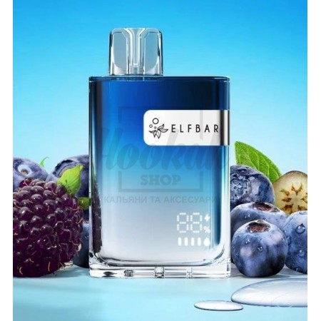 Электронная сигарета Elf Bar CR8000 Sour Blackberry Blueberry (Кислая Ежевика Черника) Электронная сигарета Elf Bar CR8000 Sour Blackberry Blueberry (Кислая Ежевика Черника)