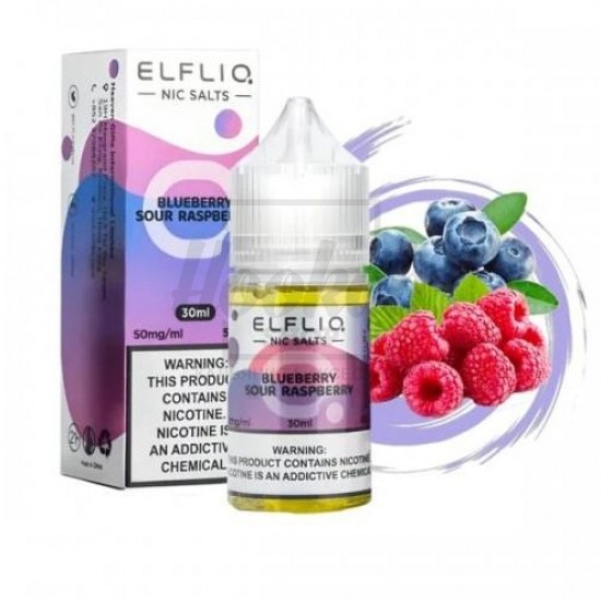 Рідина Elf Liq Blueberry Sour Raspberry (чорниця кисла малина) 30мл 5%