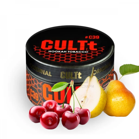 Тютюн CULT C39 Cherry Pear (Вишня Груша) 100 г Тютюн CULT C39 Cherry Pear (Вишня Груша) 100 г