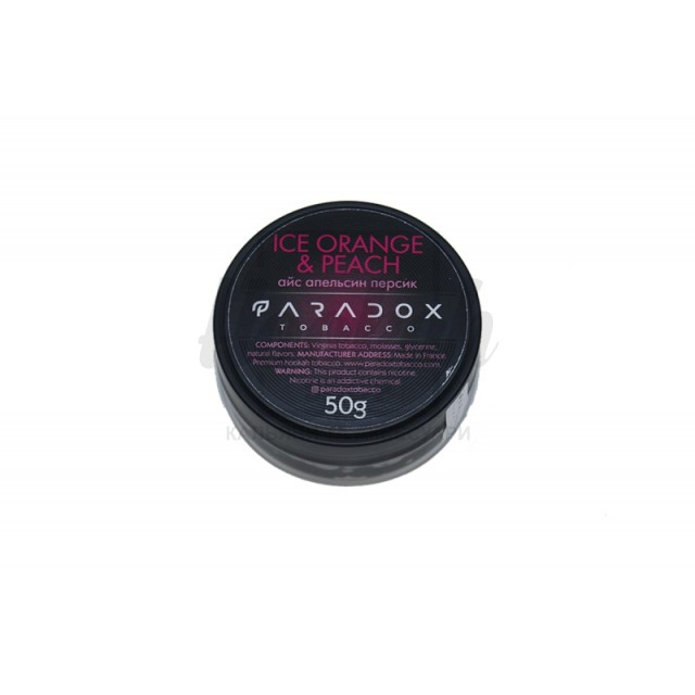 Заправка Paradox Ice Orange Peach (Айс Апельсин Персик) 50 g. Заправка Paradox Ice Orange Peach (Айс Апельсин Персик) 50 g.