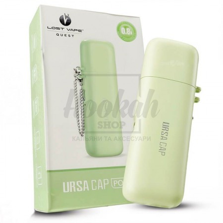 Багаторазова Pod-система Lost Vape Ursa Cap Mint Green, Багаторазова Pod-система Lost Vape Ursa Cap Mint Green,