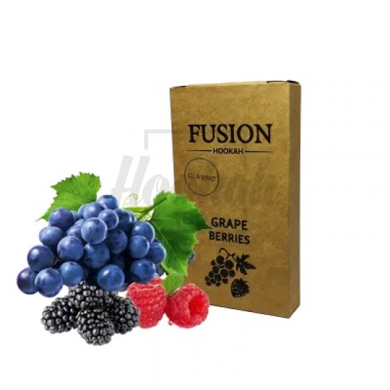 Тютюн Fusion Classic Grape Berries (Виноград Ягоди) 100 гр Тютюн Fusion Classic Grape Berries (Виноград Ягоди) 100 гр