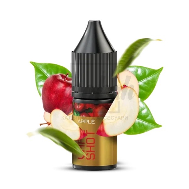 Рідина Vape Shot Apple (Кисло-Солодке Яблуко) 10мл 6,5% Рідина Vape Shot Apple (Кисло-Солодке Яблуко) 10мл 6,5%
