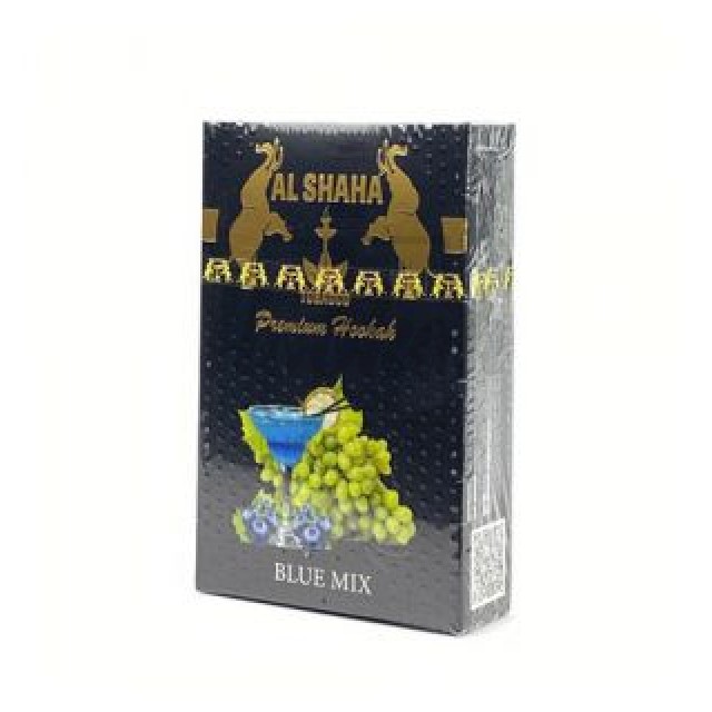 Тютюн Al Shaha Blue Mix (Виноград Лайм Чорниця Лохина) 50 гр