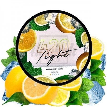 Тютюн 4:20 Light Line Айс Лимон М'ята 100 гр Тютюн 4:20 Light Line Айс Лимон М'ята 100 гр