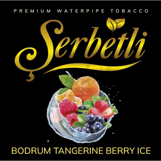 Тютюн Serbetli Ice Bodrum Tangerine Berry (Мандарин Ягоди Лід) 100 гр Тютюн Serbetli Ice Bodrum Tangerine Berry (Мандарин Ягоди Лід) 100 гр