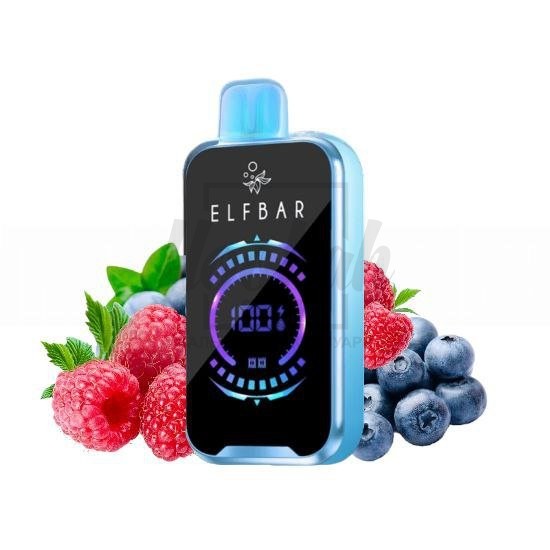Електронна сигарета Elf Bar RAYA D2 20000 Blueberry Raspberry (Чорниця Малина)