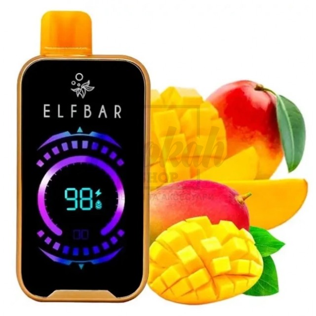 Електронна сигарета Elf Bar FS18000 Mango (Манго) Електронна сигарета Elf Bar FS18000 Mango (Манго)