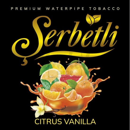 Тютюн Serbetli Citrus Vanilla (Цитрус Ваніль) 100 гр Тютюн Serbetli Citrus Vanilla (Цитрус Ваніль) 100 гр