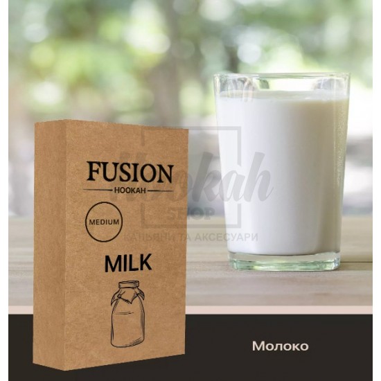 Тютюн Fusion Medium Milk (Молоко) 100 гр Тютюн Fusion Medium Milk (Молоко) 100 гр