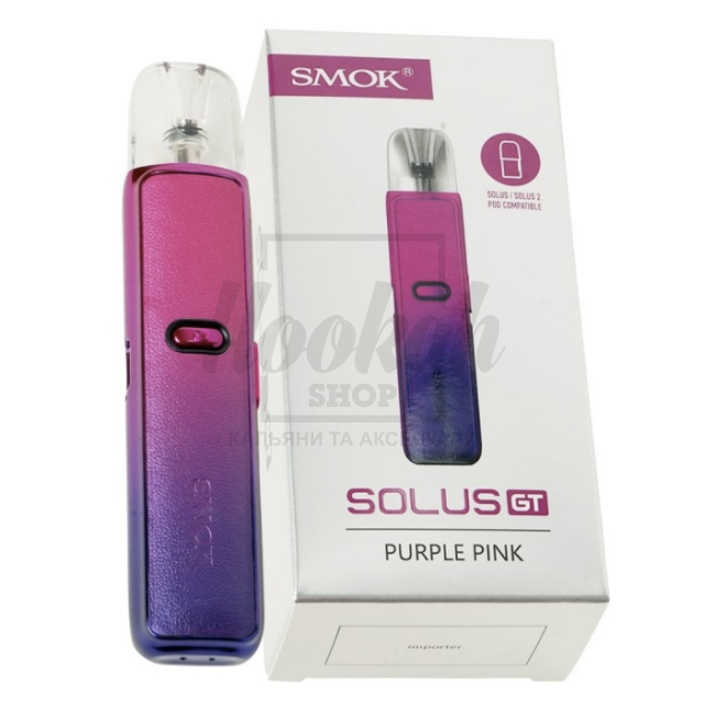 Багаторазова Pod-система Smok Solus GT Purple Pink