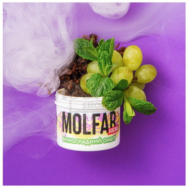 Тютюн Molfar Virginia Line Виноградний Орбіт (Виноградна Жуйка) 40 гр Тютюн Molfar Virginia Line Виноградний Орбіт (Виноградна Жуйка) 40 гр