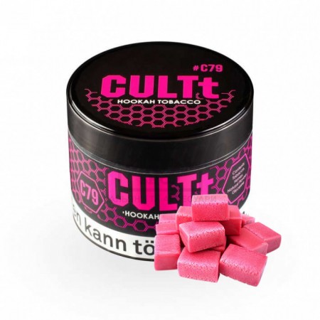 Тютюн CULT C79 Bubble Gum (Фруктова Жуйка) 100 г Тютюн CULT C79 Bubble Gum (Фруктова Жуйка) 100 г