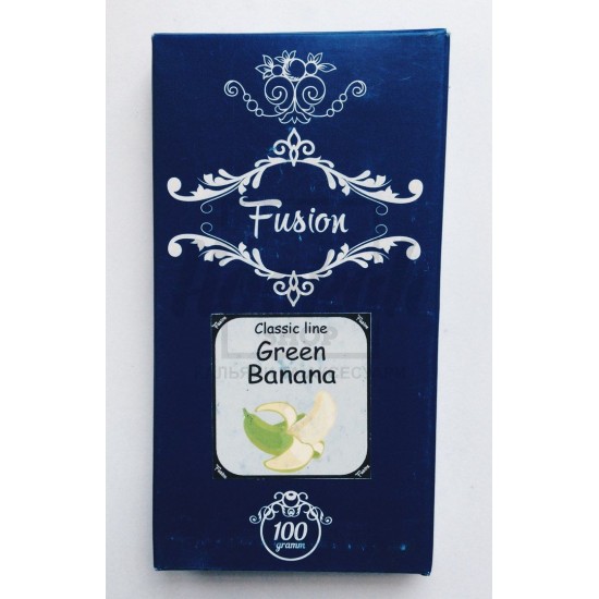 Табак Fusion Classic Banana (Зеленый Банан) 100 гр