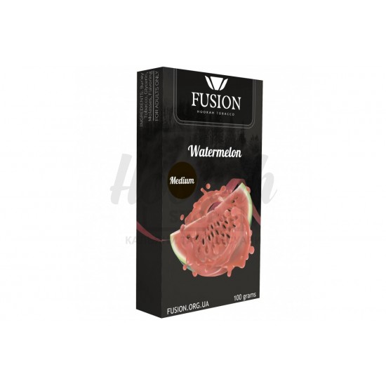 Табак Fusion Medium Ice Watermelon (Лед Арбуз) 100 гр