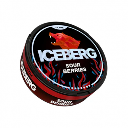 Снюс Iceberg Ultra Sour Berries 70mg (Кислі Ягоди)