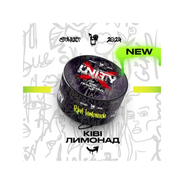 Тютюн Unity Kiwi Lemonade (Ківі Лимонад) 100 гр