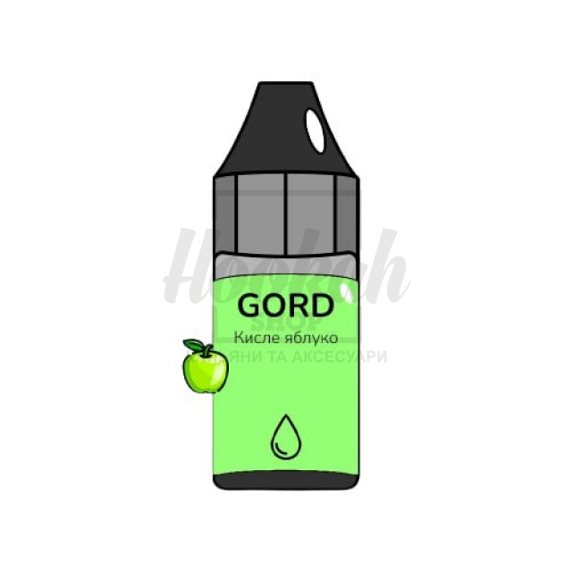 Рідина Gord Sour Apple (Кисле Яблуко) 30мл 5% Рідина Gord Sour Apple (Кисле Яблуко) 30мл 5%