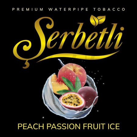 Тютюн Serbetli Ice Peach Passion Fruit (Персик Маракуя Лід) 100 гр