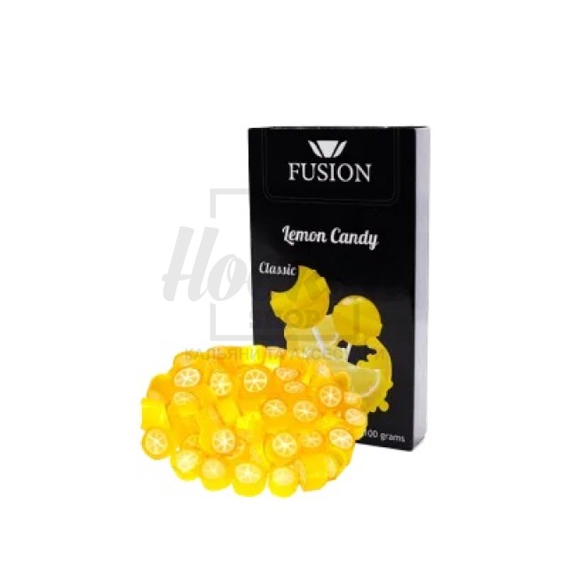 Тютюн Fusion Classic Lemon Candy (Лімонна Цукерка) 100 гр Тютюн Fusion Classic Lemon Candy (Лімонна Цукерка) 100 гр