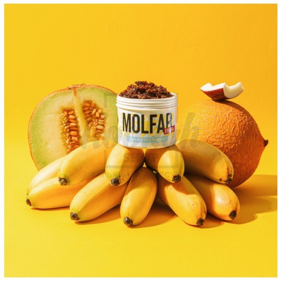 Табак Molfar Virginia Line Соняшний Мікс (Банан Гуава Дыня Кокос) 40 гр