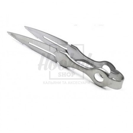 Щипці для кальяну Japona Steel Silver