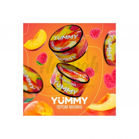 Заправка Yummy Персик Малина (Peach Raspberry) 100 g. 