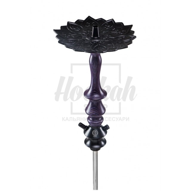 Шахта для кальяну Karma 3.2 Purple фіолетова + блюдце Шахта для кальяну Karma 3.2 Purple фіолетова + блюдце