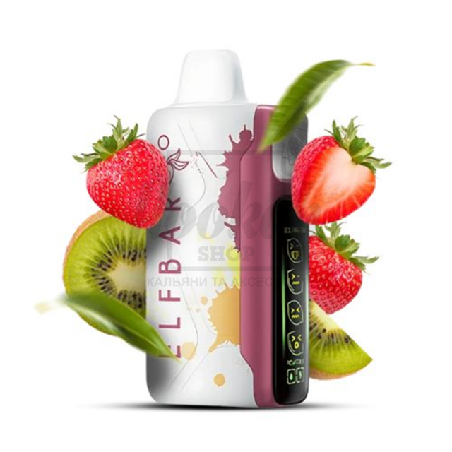Електронна сигарета Elf Bar Sour King 30000 Strawberry Kiwi (полуниця ківі)