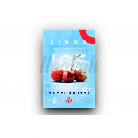 Заправка Lirra Ice Tutti Frutti (Айс, Полуниця, Черешня) 50 g. Заправка Lirra Ice Tutti Frutti (Айс, Полуниця, Черешня) 50 g.