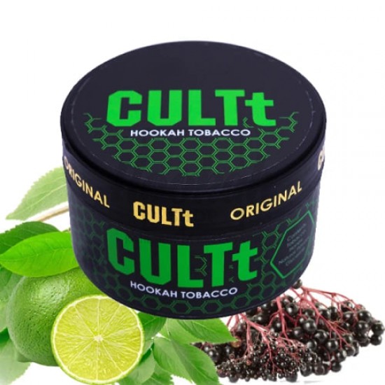 Тютюн CULT C87 Lime Elderberry (Лайм Бузина) 100 г Тютюн CULT C87 Lime Elderberry (Лайм Бузина) 100 г