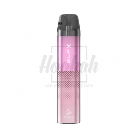 Многоразовая Pod-система Elf Bar ELFX Pink Многоразовая Pod-система Elf Bar ELFX Pink