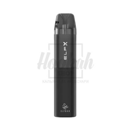 Многоразовая Pod-система Elf Bar ELFX Black Многоразовая Pod-система Elf Bar ELFX Black