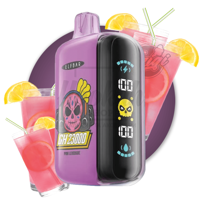 Електронна сигарета Elf Bar GH23000 Pink Lemonade (Рожевий Лимонад)
