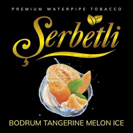 Тютюн Serbetli Ice Bodrum Tangerine Melon (Мандарин Диня Лід) 100 гр
