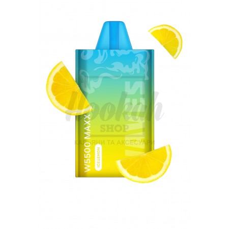 Електронна сигарета Waves W5500 Maxx Ice Lemon (Лід Лимон) Електронна сигарета Waves W5500 Maxx Ice Lemon (Лід Лимон)