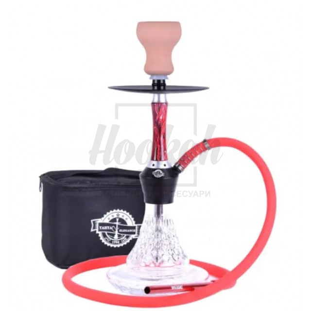Кальян Yahya Lotus Click Mini Червоний Кальян Yahya Lotus Click Mini Червоний