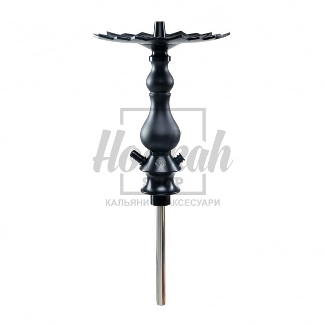 Шахта для кальяну Karma 0.1 BLACK чорна + блюдце Шахта для кальяну Karma 0.1 BLACK чорна + блюдце