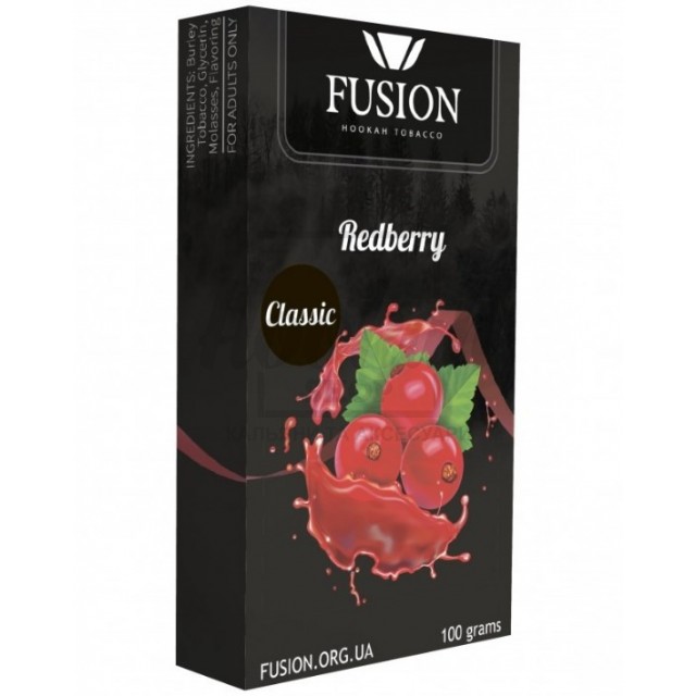 Тютюн Fusion Classic Redberry (Червона Смородина) 100 гр Тютюн Fusion Classic Redberry (Червона Смородина) 100 гр