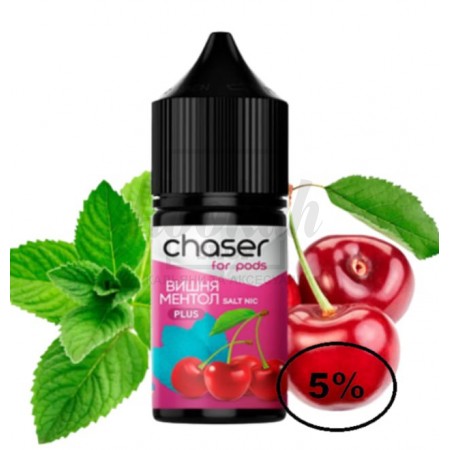 Жидкость Chaser Вишня Ментол 30мл 5% Жидкость Chaser Вишня Ментол 30мл 5%