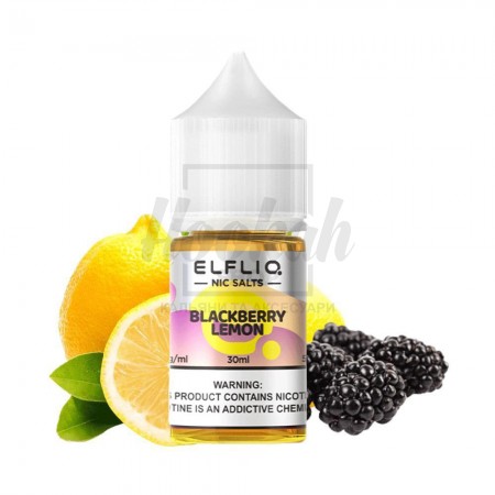 Рідина Elf Liq Blackberry Lemon (Ожина Лимон) 30мл 5% Рідина Elf Liq Blackberry Lemon (Ожина Лимон) 30мл 5%