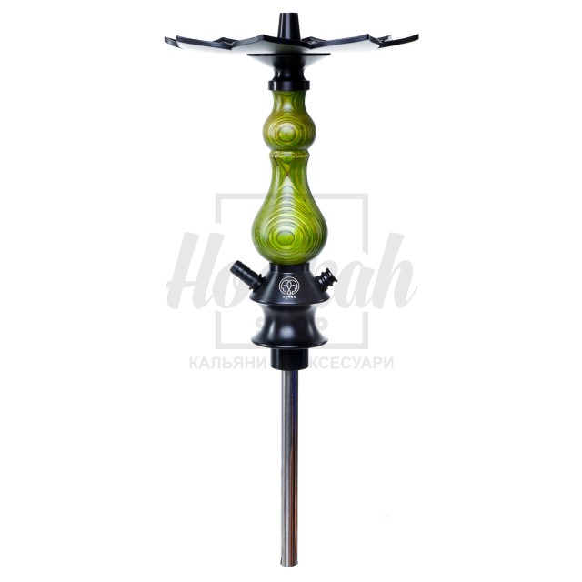 Шахта для кальяну Karma 0.1 GREEN зелена + блюдце Шахта для кальяну Karma 0.1 GREEN зелена + блюдце