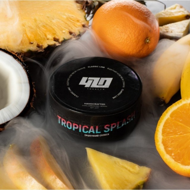 Тютюн 4:20 Tropical Splash (Тропічний Сік) 100 гр Тютюн 4:20 Tropical Splash (Тропічний Сік) 100 гр