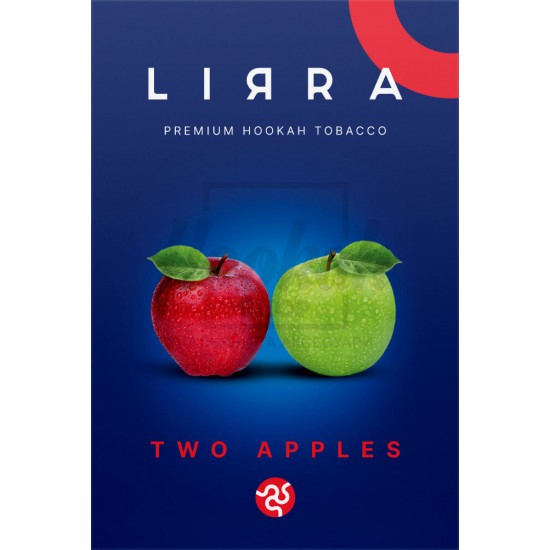 Тютюн Lirra Two Apples (Подвійне Яблуко) 50 гр Тютюн Lirra Two Apples (Подвійне Яблуко) 50 гр