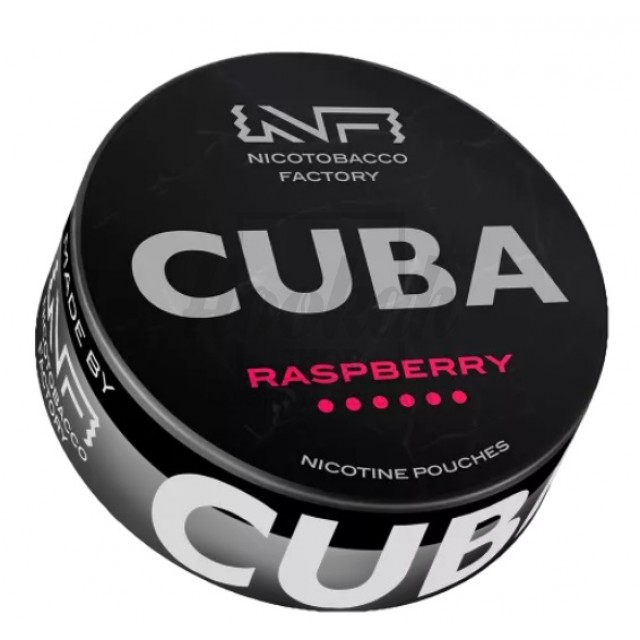 Снюс Cuba Black Raspberry 43 mg/pouch 66 mg/g (Малина)