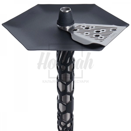 Кальян Embery Mono-H 4.0 Silver-Black Кальян Embery Mono-H 4.0 Silver-Black