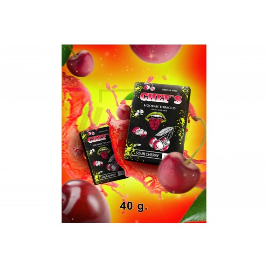  Заправка Chef's Sour Cherry (Кислая Вишня) 40 g.