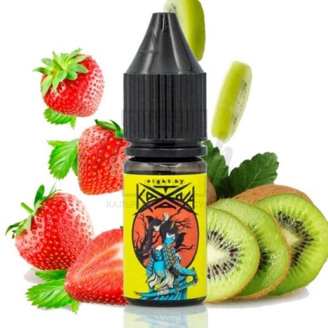 Рідина Eight by Katana 5% 10мл Strawberry Kiwi (полуниця ківі) Рідина Eight by Katana 5% 10мл Strawberry Kiwi (полуниця ківі)